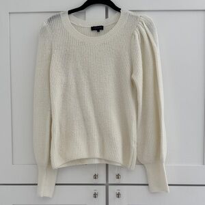 1. State Cream Crew Neck Sweater